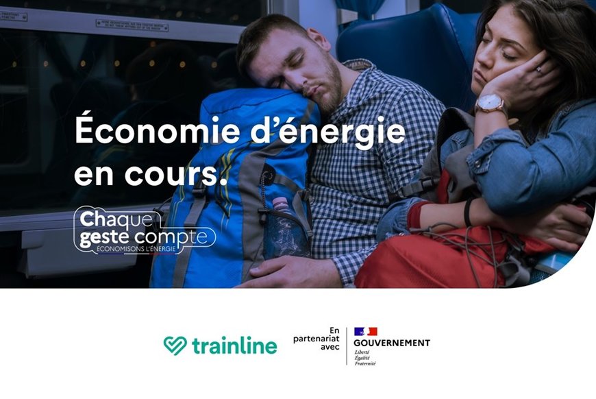 Trainline et le Service d'information du Gouvernement s'associent pour la campagne « Chaque geste compte »